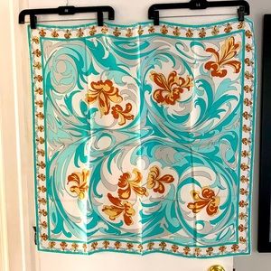 EMILIO PUCCI Square Silk Scarf